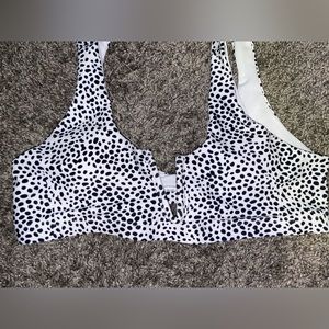 SHEIN polka dot printed bikini set, size small